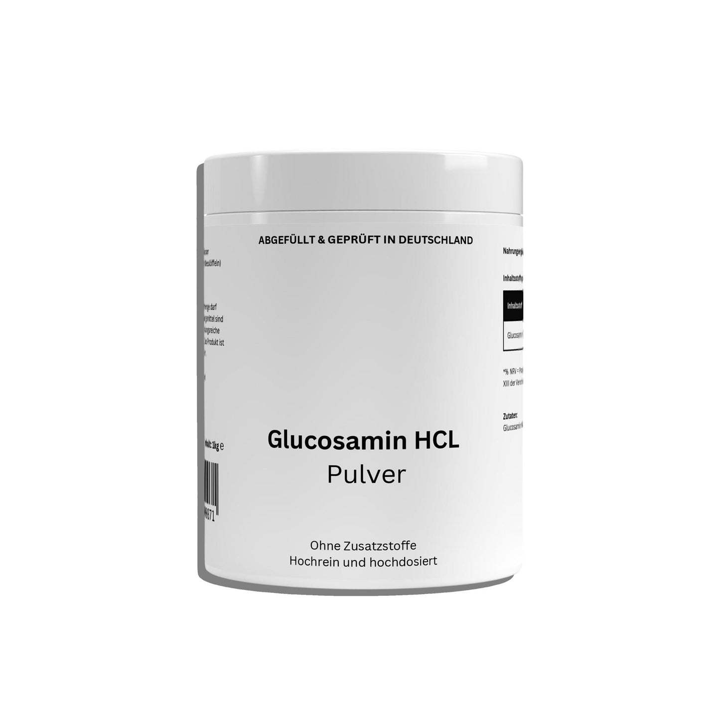 Glucosamin HCL Pulver – Hochdosiert für Gelenke & Beweglichkeit – 1.000 g 🦴💪