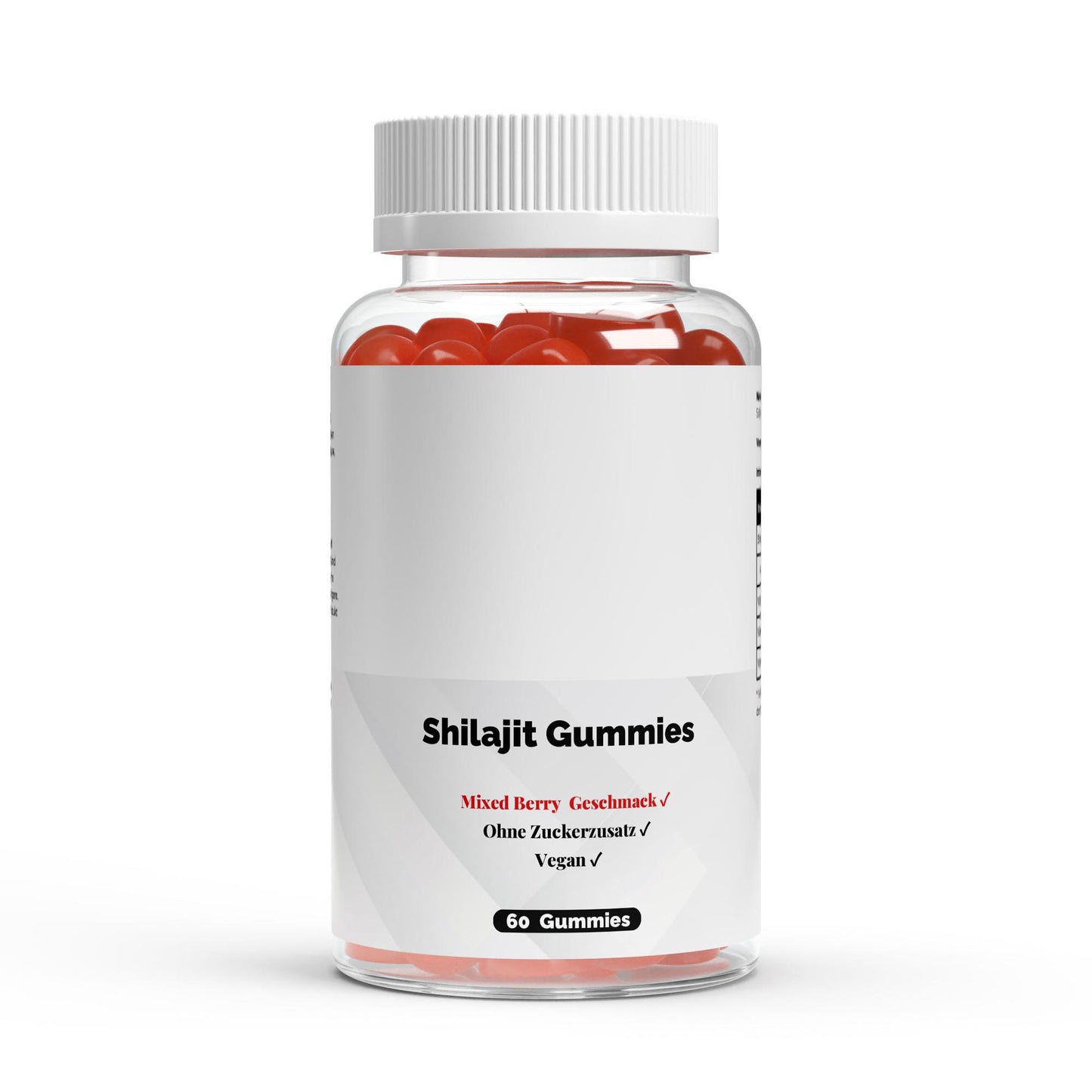 Premium Shilajit Gummies – Hochdosiert mit 1000 mg + Vitamin C, B6 & B12 – 60 Stück 🧡