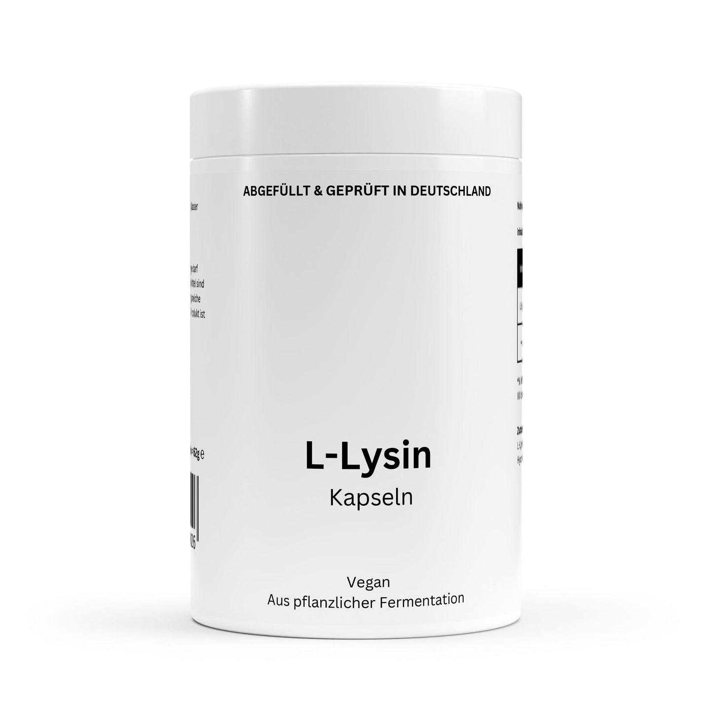L-Lysin – Hochdosiert für Muskelkraft & Immunsystem – 100 Kapseln 🧬