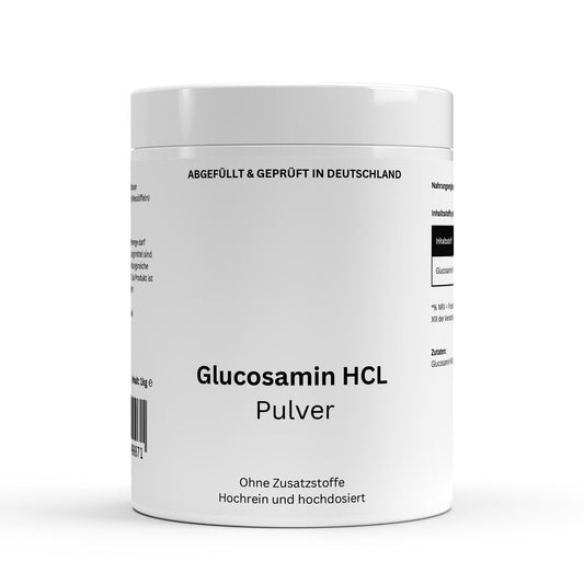 Glucosamin HCL Pulver – Hochdosiert für Gelenke &amp; Beweglichkeit – 1.000 g 🦴💪